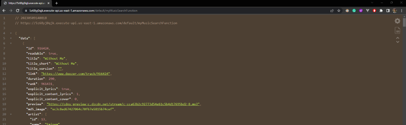 Uploading the zip file