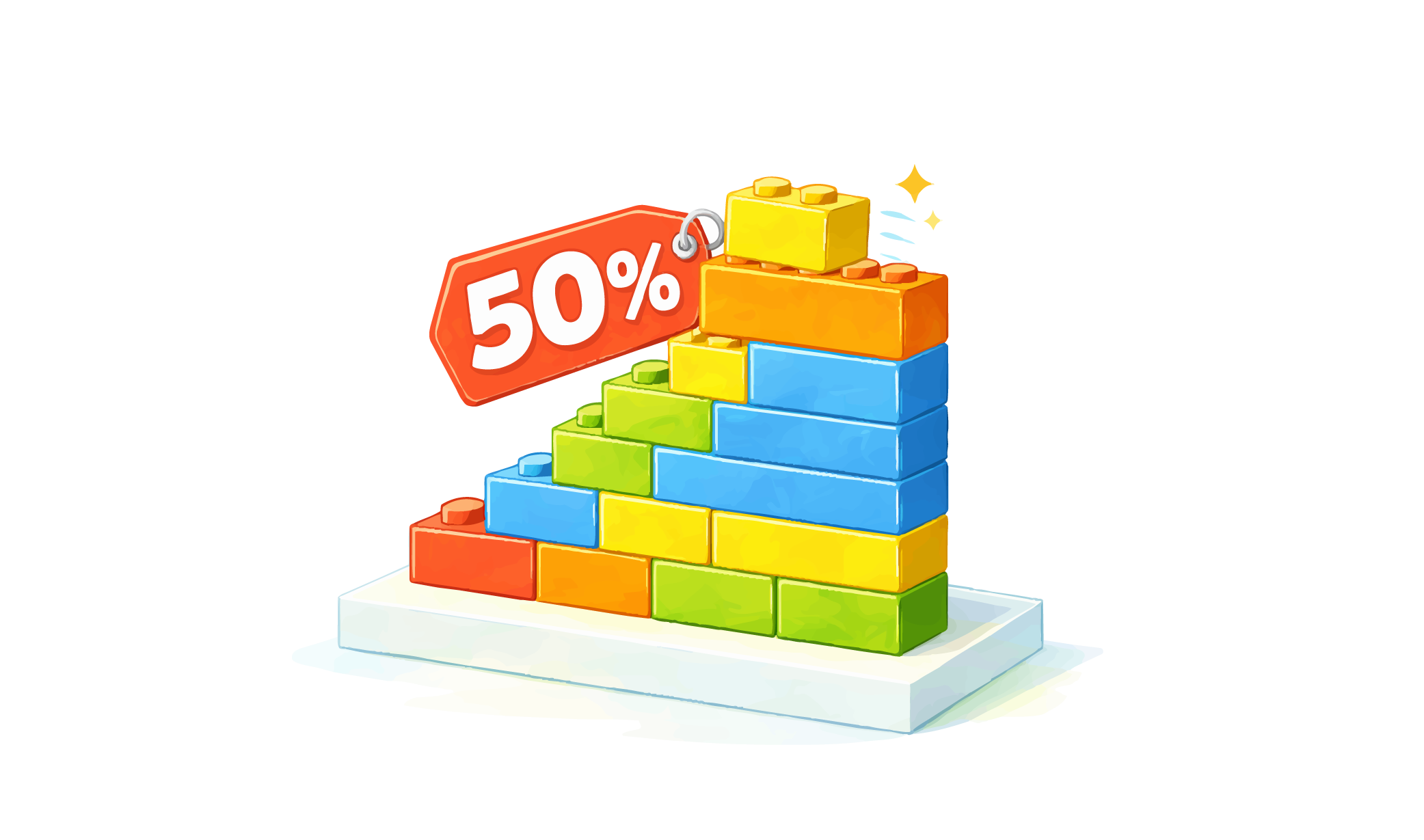 ConfigCat Startup Program 50% off Year 1 illustration